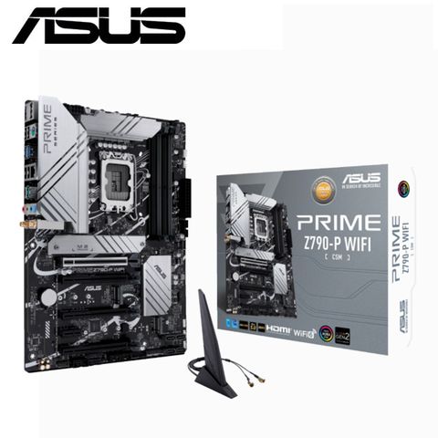 ASUS PRIME Z790-P WIFI-CSM 主機板 + Intel i7-14700 中央處理器