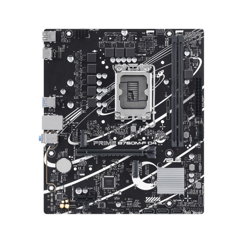  ASUS PRIME-B760M-F-D4-CSM 主機板 + Intel i7-14700 中央處理器