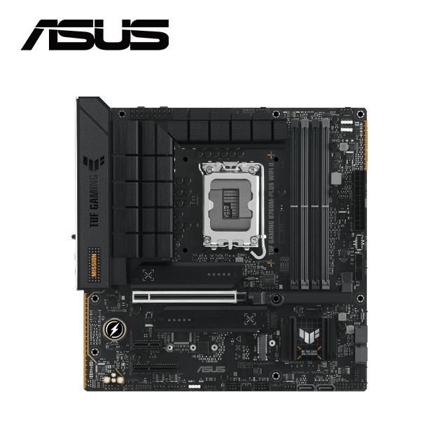  ASUS TUF GAMING B760M-PLUS WIFI II 主機板 + Intel i7-14700F 中央處理器