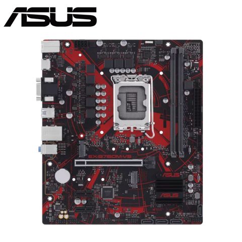 ASUS EX-B760M-V5 主機板 + 三星 980 PRO 1TB PCIe 固態硬碟