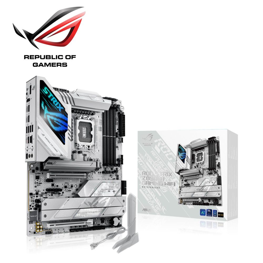  【C+M套餐】華碩 ROG STRIX Z890-A GAMING WIFI 主機板+Intel Core Ultra 9 285K 中央處理器