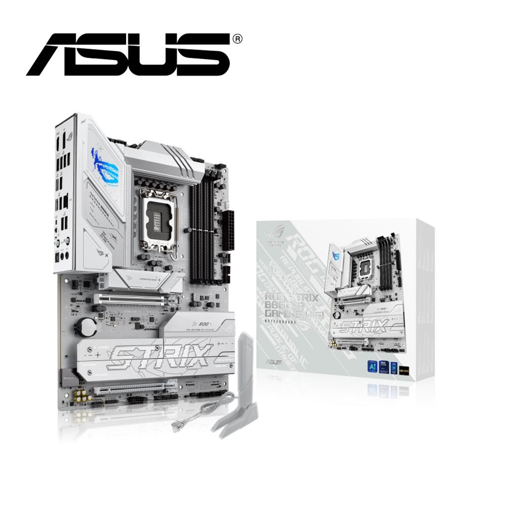 ASUS ROG 華碩B860M AYW GAMING WIFI 主機板- PChome 24h購物 ASUS ROG 華碩B860M AYW GAMING WIFI 主機板- PChome 24h購物