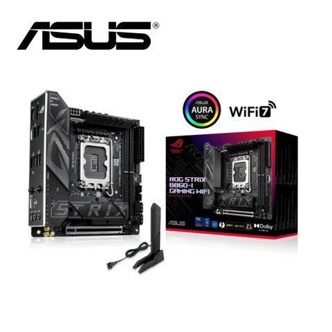 ASUS ROG 華碩 ROG STRIX B860-I GAMING WIFI 主機板