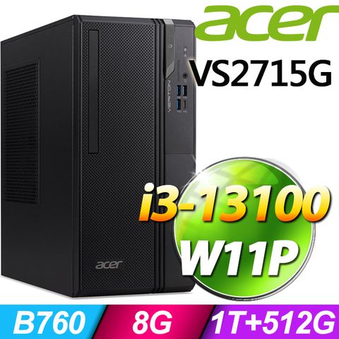 ACER VS2715G i3 SSD Win11專業版電腦