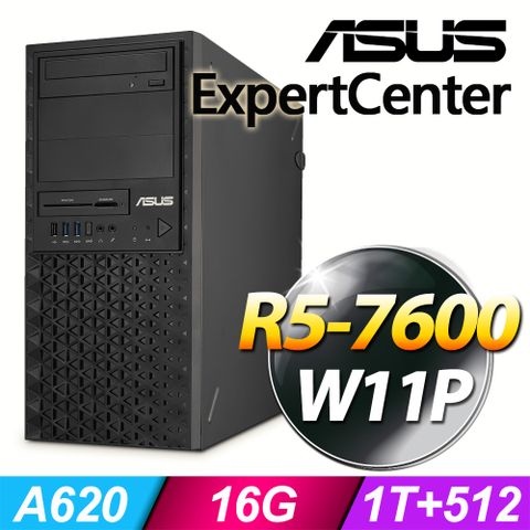 ASUS 華碩 (商用) ExpertCenter 系列 -R5處理器/ 16G記憶體 / 1TB+512G SSD / Win11專業版繪圖工作站