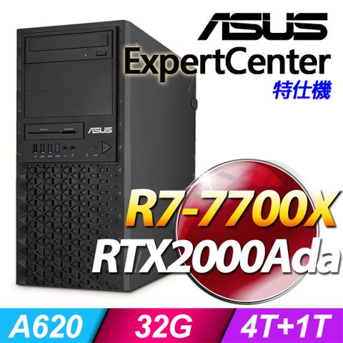 (商用)ASUS ExpertCenter 工作站(R7-7700X/16G/1T SSD/RTX2000Ada/750W/W11P)-M.2