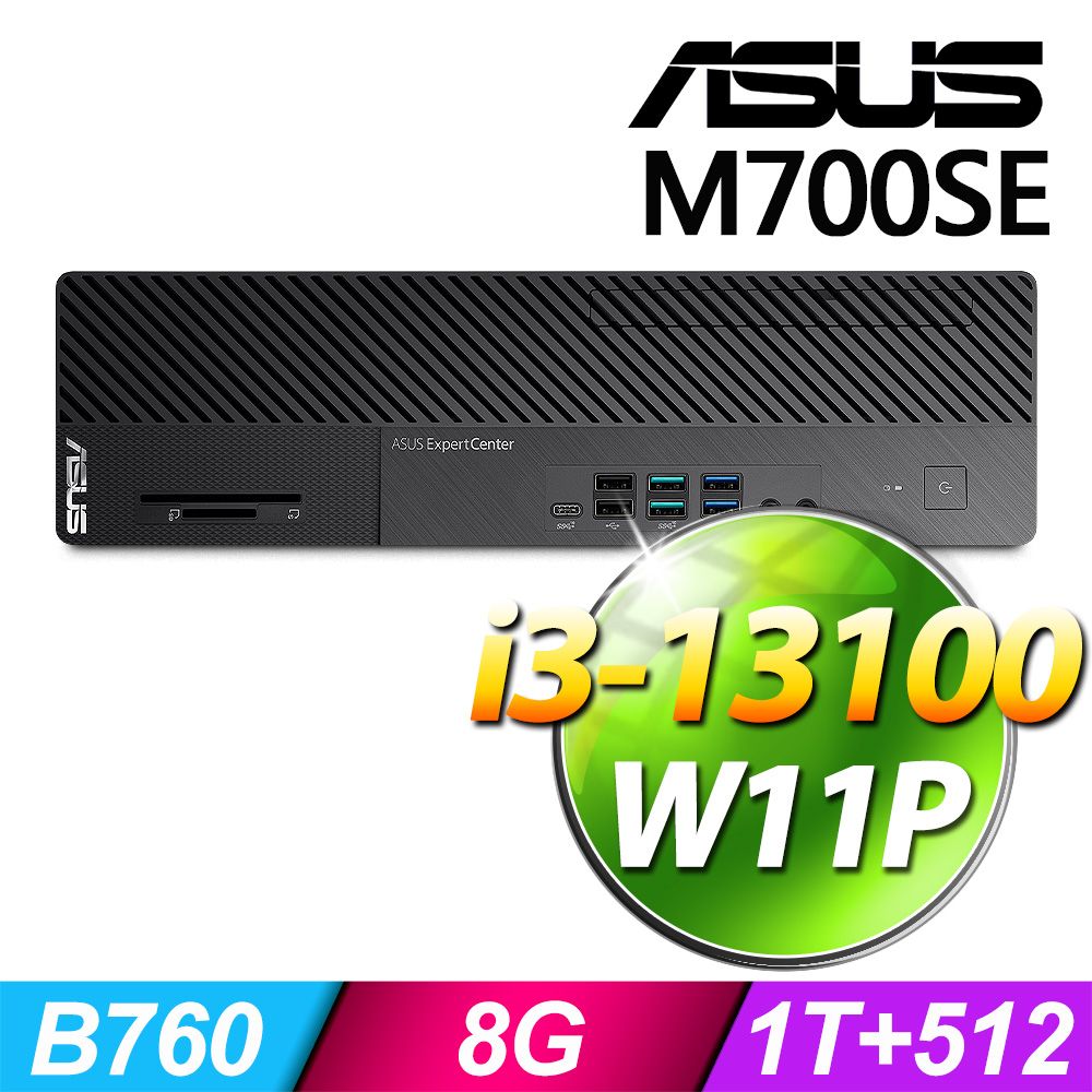 ASUS Expert CenterASUSM700SEB760W11P8G 1T+512