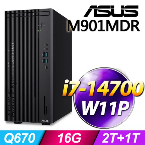 ASUS 華碩 (商用)M901MDR系列 -i7處理器/ 16G記憶體 / 2TB+1TB SSD / Win11專業版電腦