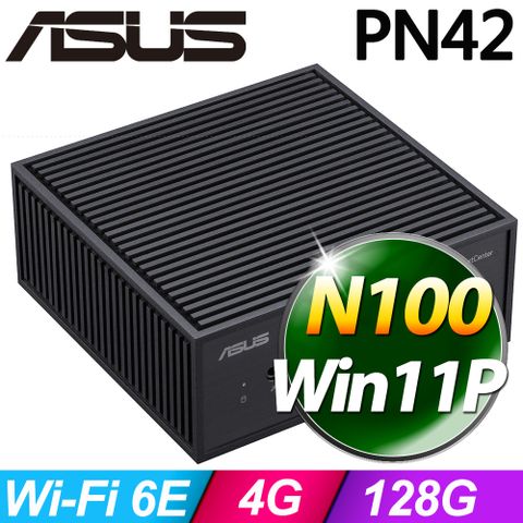 ExpertCenter PN42系列 - N100處理器 / 4G記憶體 / 128G SSD / Win11專業版電腦
