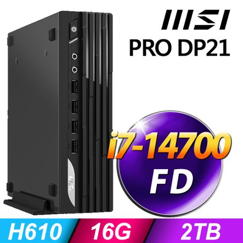 MSI PRO DP21 (i7-14700/16G/2TB SSD/FD)