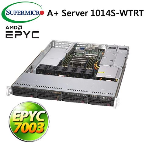 Supermicro 超微 A+ Server 1014S-WTRT 伺服器