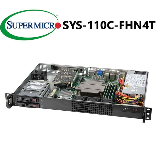 Supermicro 超微  110C-FHN4T 伺服器