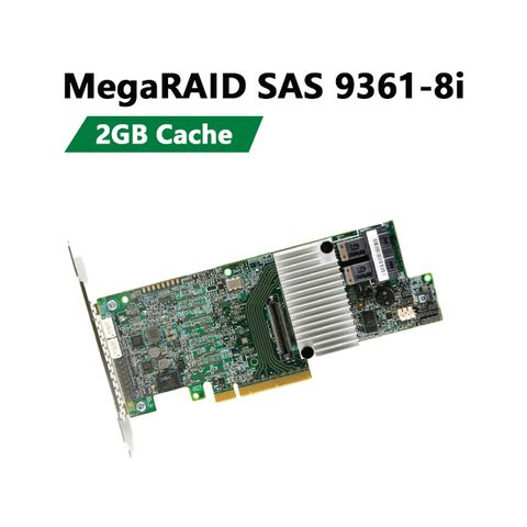 LSI MegaRAID SAS 9361-8i 2GB Cache