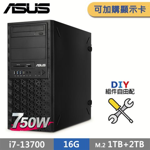 ASUS 華碩 (商用) WS760T 系列 -i7處理器/ 16G記憶體 / 2TB+1TB SSD / Win11專業版繪圖工作站