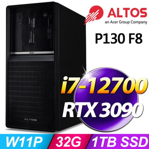 ALTOS系列 - i7處理器 - 32G記憶體 / 1TB SSDRTX3090顯卡 / Win11專業版電腦 / 700瓦電源