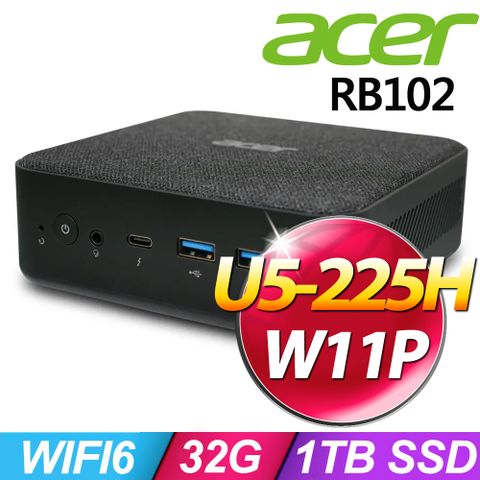 (商用)Acer Revo Box RB102 (U5-225H/32G/1TB SSD/W11P)