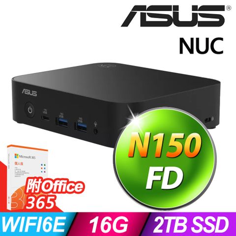 ASUS NUC (N150/16G/2TB SSD/FD)