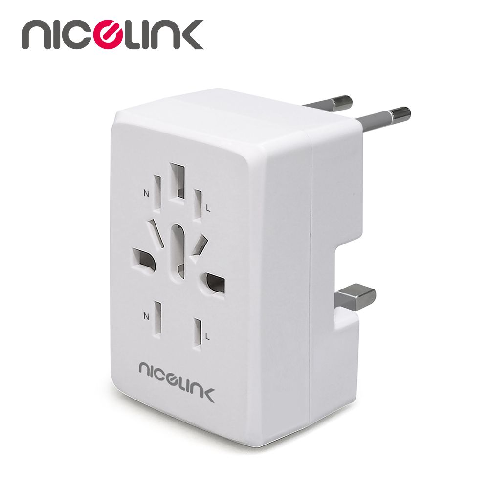 NICELINK 耐司林克 [福利品] 全球通用旅行萬用轉接頭(US-400A )