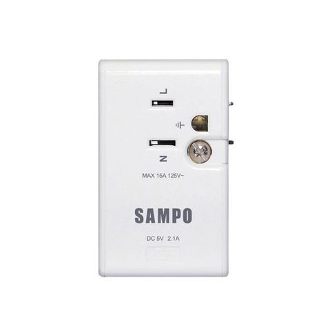 SAMPO 聲寶 USB擴充座2.1A EP-U161MU2