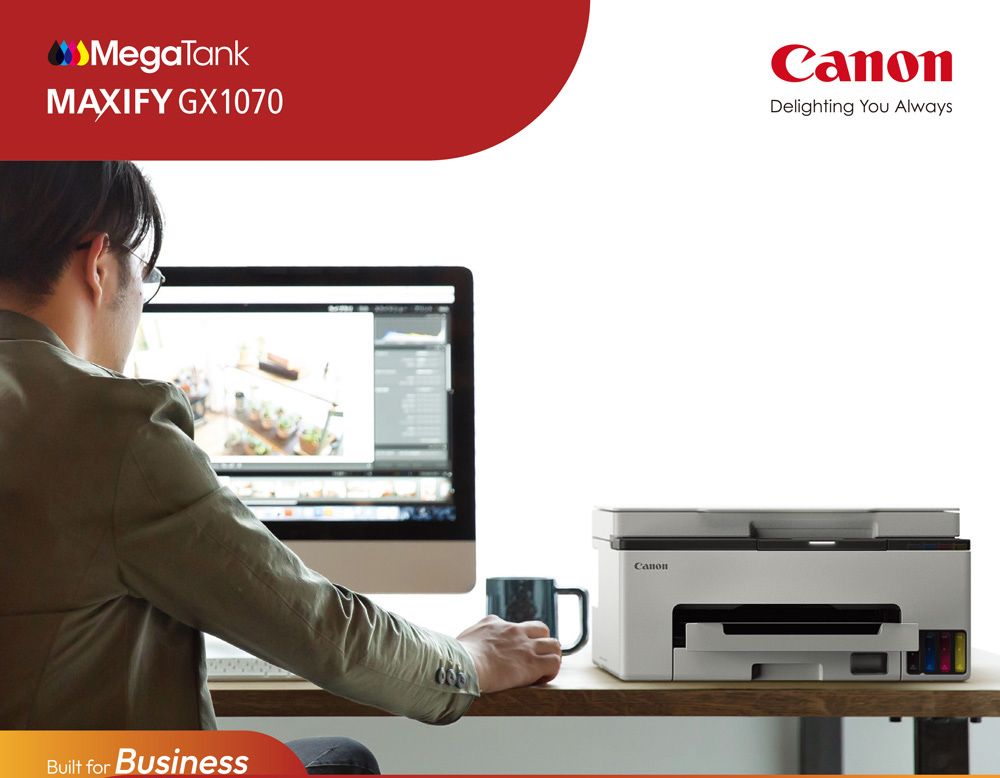 MegaTankMAXIFY GX1070CanonDelighting You AlwaysBuilt for Business