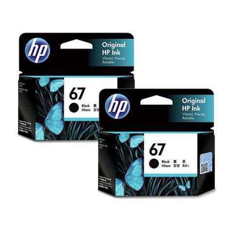 【2入】HP NO.67(3YM56AA) 黑色 原廠墨水匣 適用Envy Pro 6020 AiO/6420/DJ1212/2332/2722/2723/Plus 4120
