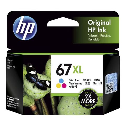 [回購送現金+現貨馬上出] HP 3YM58AA / NO.67XL 高印量原廠彩色墨水匣/同帳號回購5次，再送50元現金!