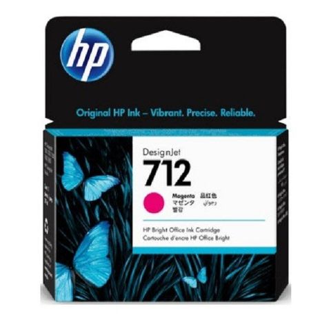 HP 惠普 712 原廠紅色墨水匣 (29ml) 3ED68A / NO.712