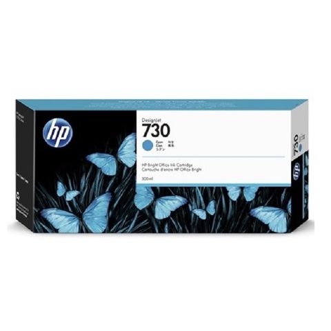 HP 惠普 730 原廠青藍色墨水匣 (300ml) P2V68A / NO.730