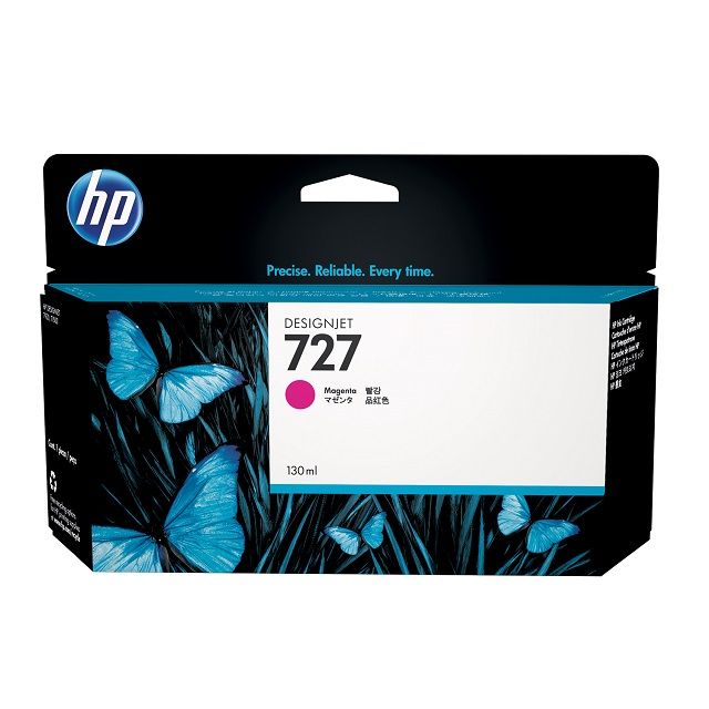 HP 惠普 727 原廠紅色墨水匣 (130ml) B3P20A / NO.727