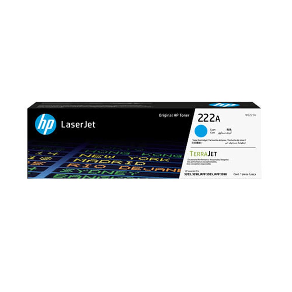 HP 惠普 W2221A/222A 藍 原廠碳粉匣 適用 3203 / 3288 / MFP 3303 / MFP 3388