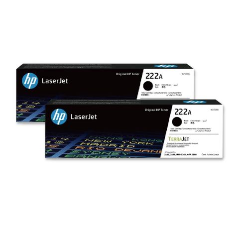 HP W2220A/222A 黑色2入 原廠碳粉匣 適用 HP 3203 / 3288 / MFP 3303 / MFP 3388