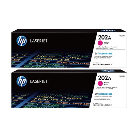 HP 惠普 【2入組】 CF503A/503A/503/202A 紅色原廠碳粉匣 適用 M254dn/M254dw/M254nw/M280nw/M281cdw