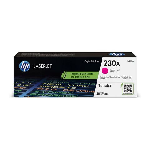 HP 惠普 W2303A/2303/230A 原廠紅色碳粉匣HP Color LaserJet Pro 4303fdw