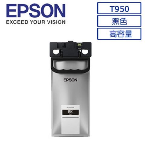 EPSON 愛普生 原廠高容量黑色墨水匣 T9501/C13T950100/T950適用機型：WF-C5290/WF-C5790