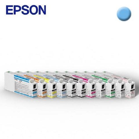 EPSON C13T54V500 原廠淡藍色墨水匣 可印容量：150ml / T54V