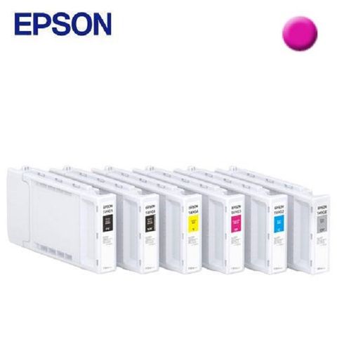 EPSON C13T49G300 原廠洋紅色墨水匣 可印容量：150ml / T49G