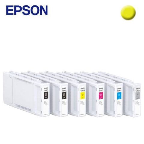 EPSON C13T49G400 原廠黃色墨水匣 可印容量：150ml / T49G