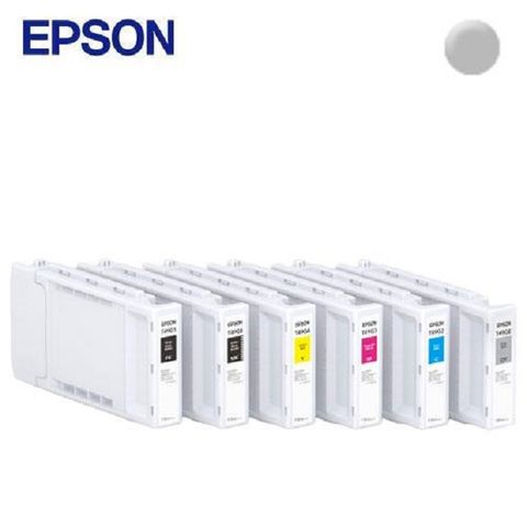 EPSON C13T49GE00 原廠灰色墨水匣 可印容量：150ml / T49G