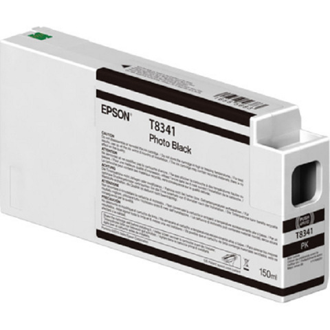 EPSON C13T834100 原廠亮黑色墨水匣PK 可印容量：150ml / T834