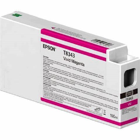 EPSON C13T834300 原廠靚紅色墨水匣 可印容量：150ml / T834