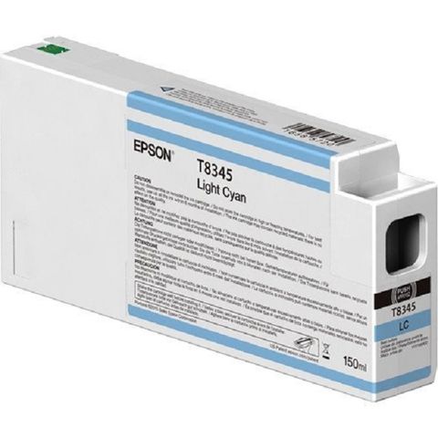 EPSON C13T834500 原廠靓藍色墨水匣 可印容量：150ml / T834