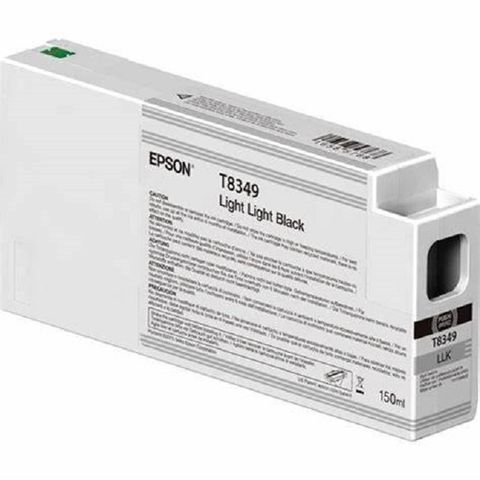 EPSON C13T834900 原廠超淡黑色墨水匣LLK 可印容量：150ml / T834