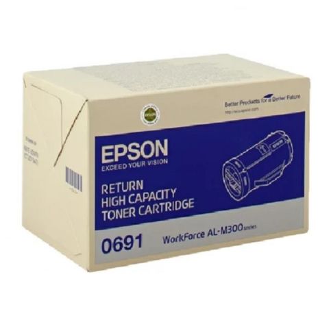 [送星巴克星冰樂+現貨馬上出]EPSON C13S050691原廠高容量黑色碳粉匣列印張數:約1,0000張適用機種: M300D/M300DN/MX300DNF/0691/C13S050691同帳號回購5次，再送500元現金!