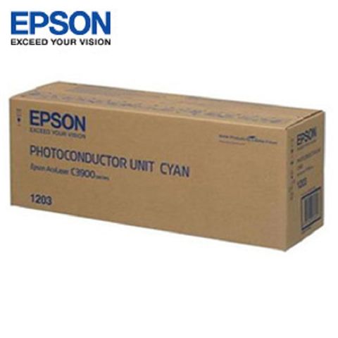 EPSON 愛普生 原廠藍色感光滾筒組 列印壽命30,000張 1203/C13S051203/C3900/CX37