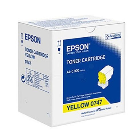 EPSON 愛普生 原廠黃色碳粉匣列印張數:約8800張 0747/C13S050747/C300