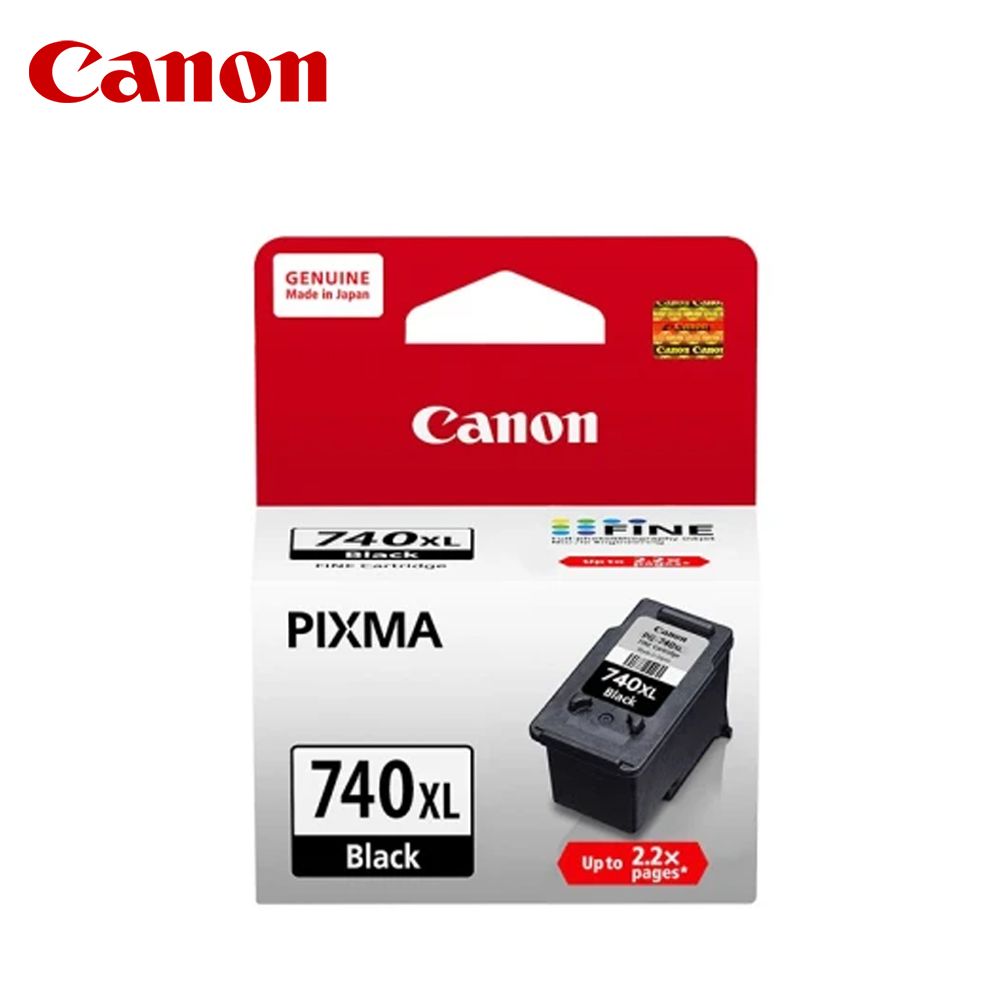 Canon 佳能  PG-740XL 原廠黑色高容量墨水匣