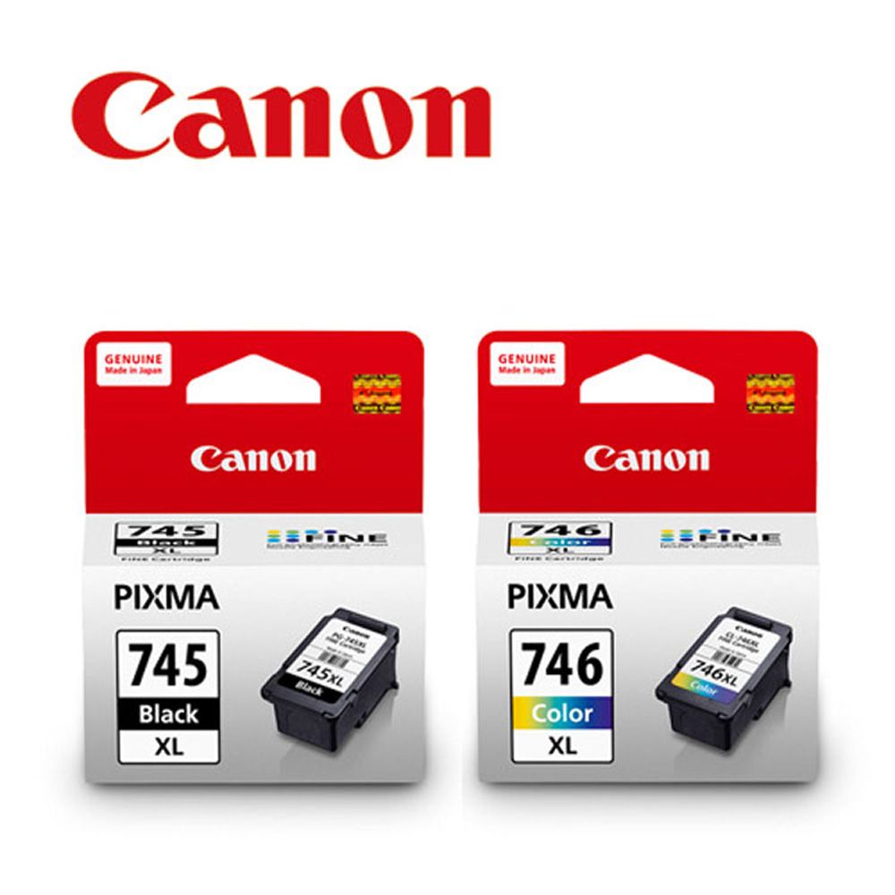 Canon 佳能  PG-745XL+CL-746XL 原廠高容量墨水組 (1黑1彩)