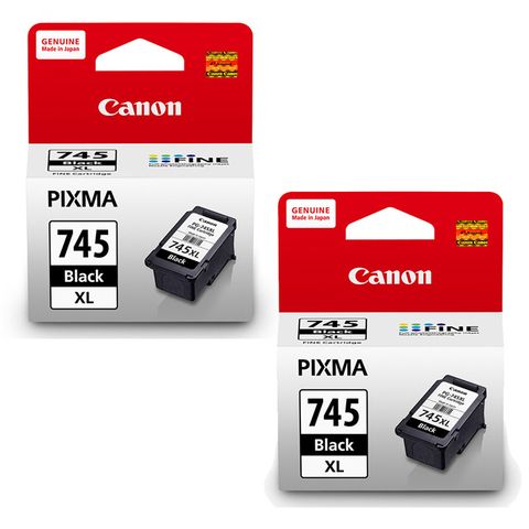 ★CANON PG-745XL 原廠黑色高容量墨水匣(2黑)