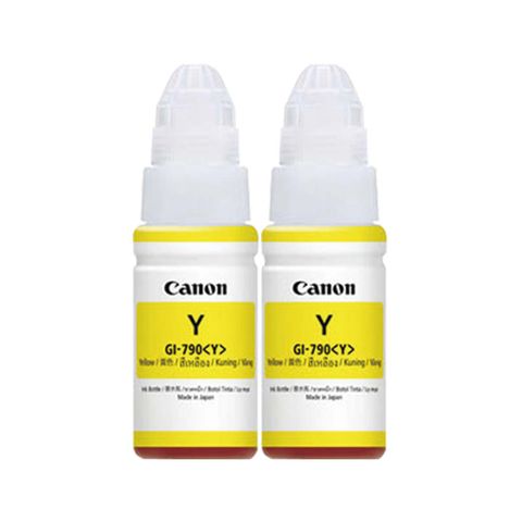 Canon GI-790Y 兩入特惠組合 原廠連供黃色墨水