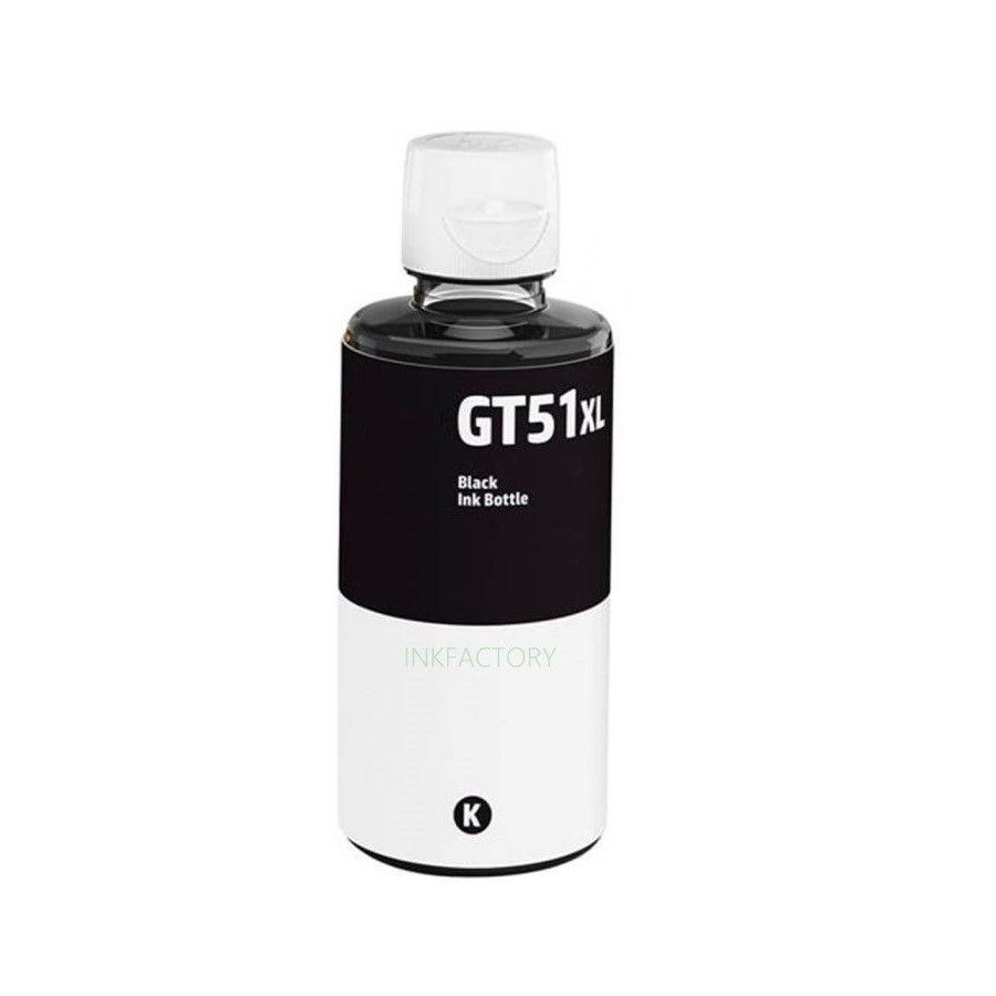  【INK FACTORY】HP  GT51XL/ GT53XL  黑色盒裝相容墨水 適用 GT-5810 / GT-5820 /ST500